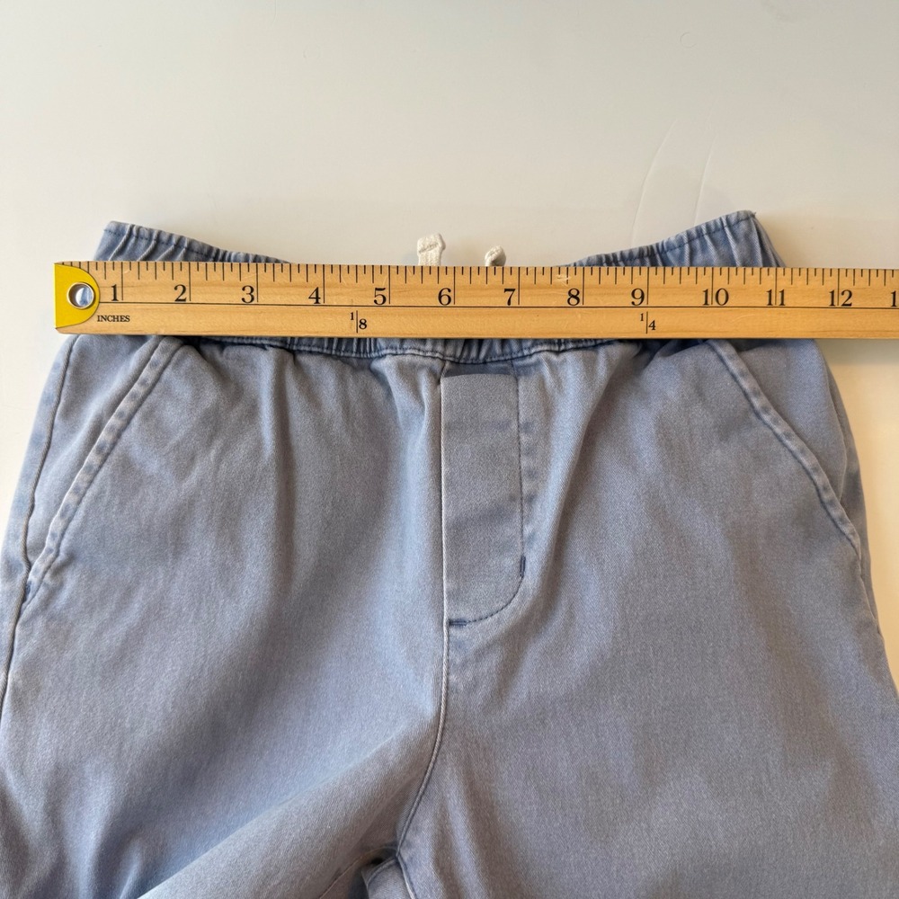 Janie and Jack Chino Jogger Light Blue Elastic Waist Preppy Casual Kids Size 10 - Picture 10 of 12